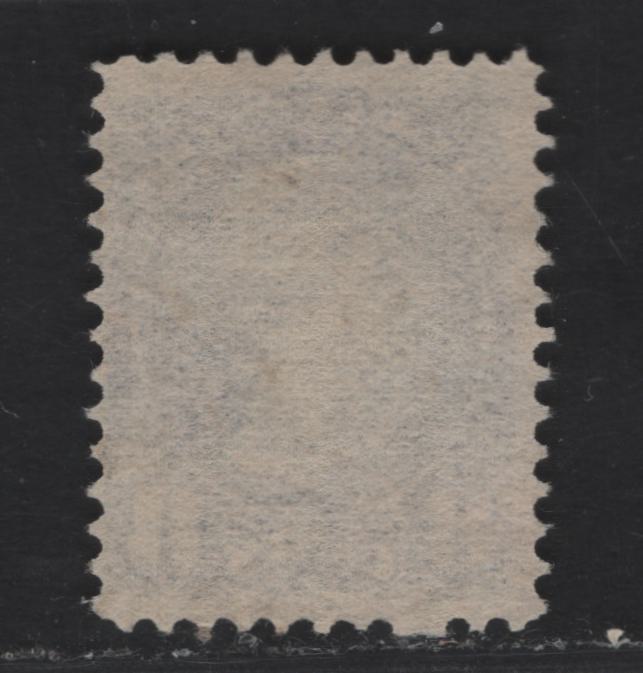 Lot 320 Canada  #44var 8c Deep Slate Queen Victoria, 1870-1897 Small Queen Issue, A Fine Used Single Late Second Ottawa Printing On Paper 2O-R