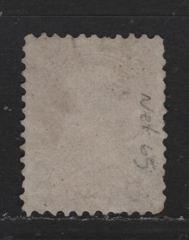 Lot 331 Canada  #39b 6c Yellow Brown Queen Victoria, 1870-1897 Small Queen Issue, A VF Used Single Mid-Montreal Printing, Perf. 11.75 x 12 On Paper Type MM-F