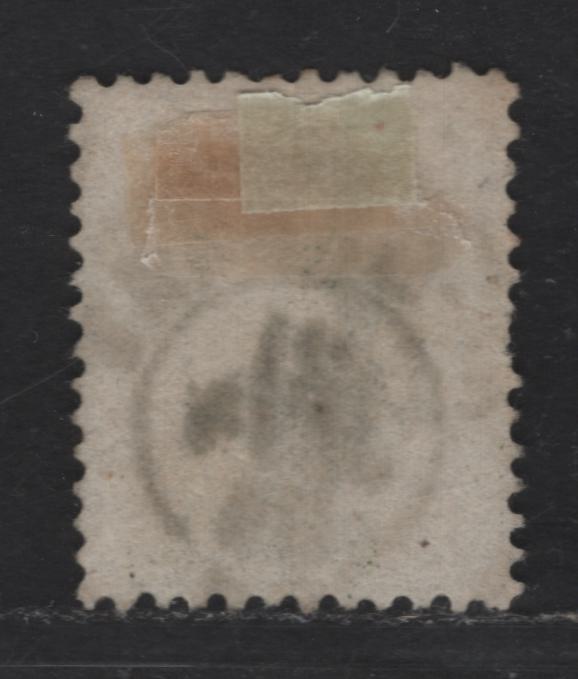 Lot 10 Belgium SC#13b 1c Green Leopold I, 1863 Leopold I Laureate Issue, A Very Good Used Single, SON June 21 1864 CDS Cancel, Perf 12.5x13.5