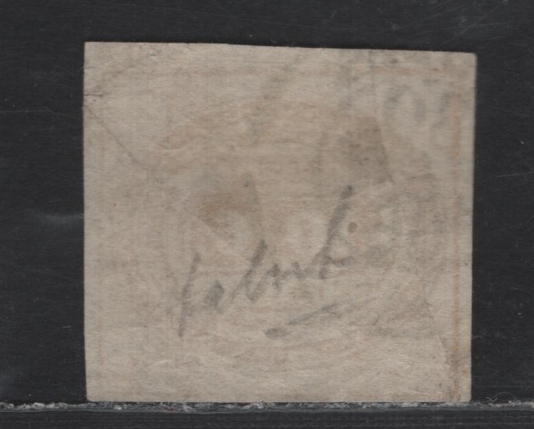 Lot 185 Italy SC#J1 10c Yellow Numeral, 1863 Postage Due Issue, A Good Used Single, Fine Appearing, Several Small Hidden Creases, Nice Color, Margins & Cancel
