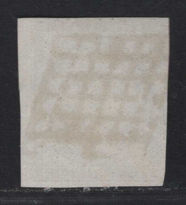 Lot 46 France SC#3a 20c Black Ceres, 1849-1850 Imperf Ceres Head Issue, A Fine Used Single, 2 Large Margins & 2 Close Margins At Lower Left & Upper Right