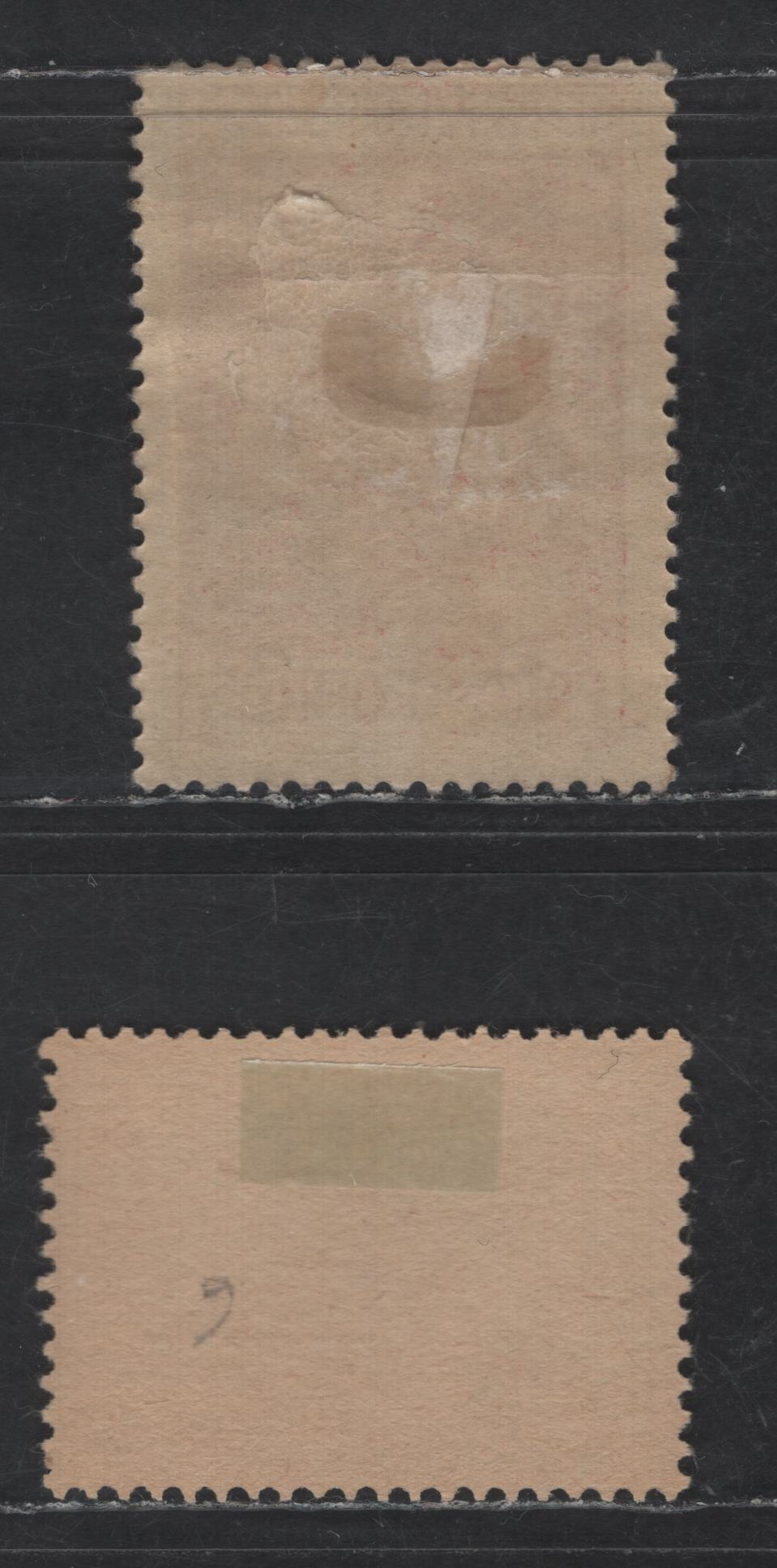 Portugal SC#RA3-RA4 2c Brown - Plum Ceres, 1913-1915 Postal Tax Issue, 2 FOG & Unused Singles, For Use On Telegrams