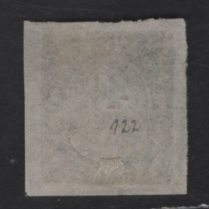 Lot 273 Portuguese India SC#170 4.5r Olive Green Numeral, 1883 Numeral Issue, A Very Fine Used Imperf Single