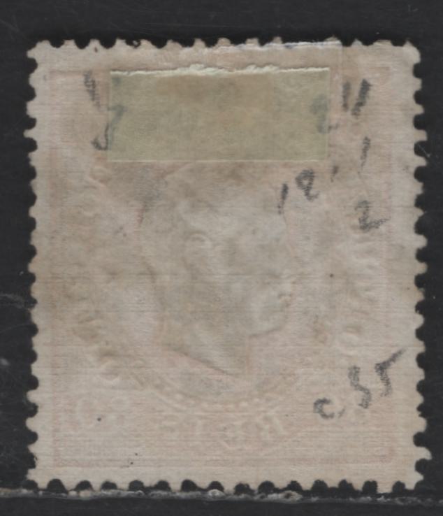 Lot 161 Madiera SC#26 80r Orange King Luiz, 1868-1870 King Luiz Embossed Sideface Issue, A Fine Used Single