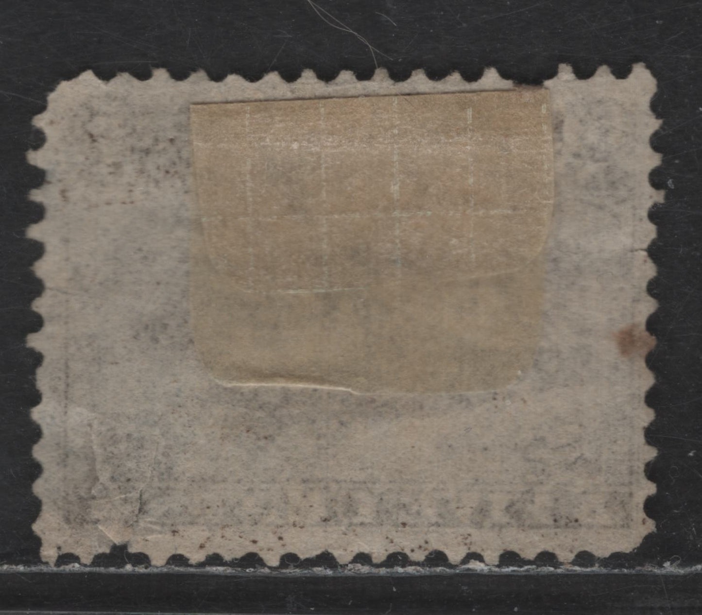 Lot 333 Newfoundland SC#25 5c Brown on Yellowish Seal, 1865-1894 Cents Issue, An Ungraded Single, Presentable Example With Severe Tear At Lower Right