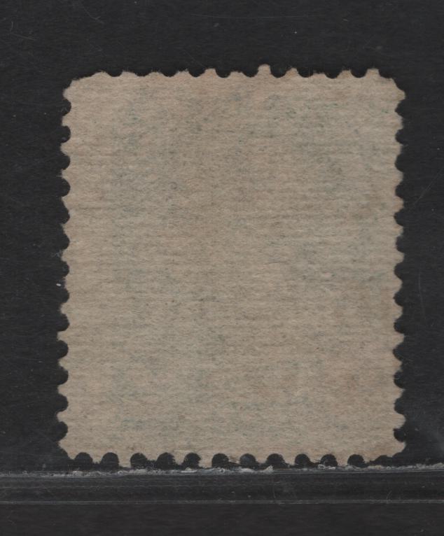 Lot 350 Canada SC#36ivar 2c Green Queen Victoria, 1870-1893 Small Queen Issue, A Very Fine Used Single, Mid Second Ottawa Printing, Paper 2O-U, Strong Horizontal Ribbed Paper