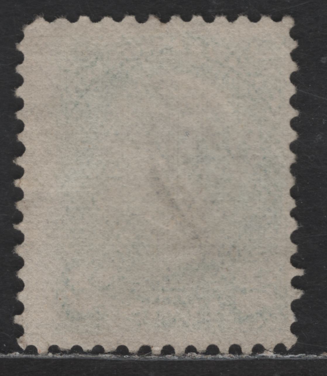 Lot 369 Canada SC#36i 2c Bluish Green Queen Victoria, 1870-1893 Small Queen Issue, A Fine Used Single, Late Montreal Printing, Paper LM-M, Perf 12.1x12