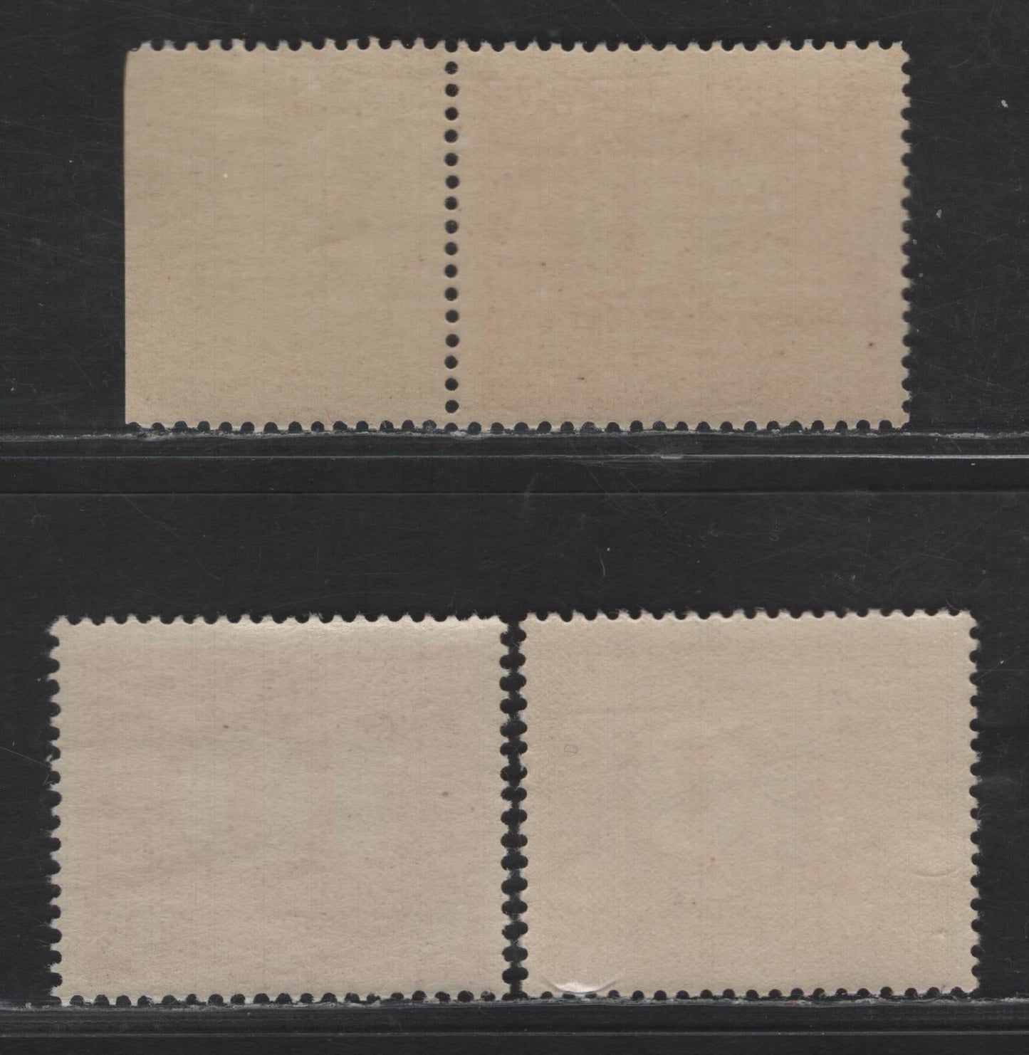 Lot 149 Poland - German Occupation SC#NL1, NL4 10g - 50g Red Orange Numeral, 1940 Rural Delivery Issue, 2 F/VFNH Singles, Crackly & High Gloss Gums