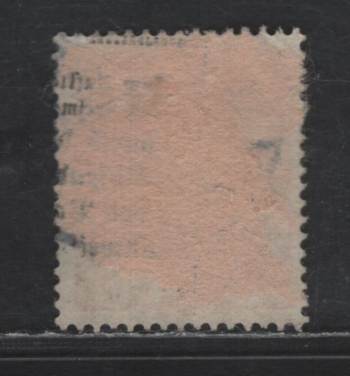 Lot 174 Poland MI#9b (SC# N9var) 7.5pf Dark Reddish Orange Portrait, 1916-1917 German Occupation Issue, A Very Fine Used Single, Matte Overprint, Compared To The More Common Glossy Ink