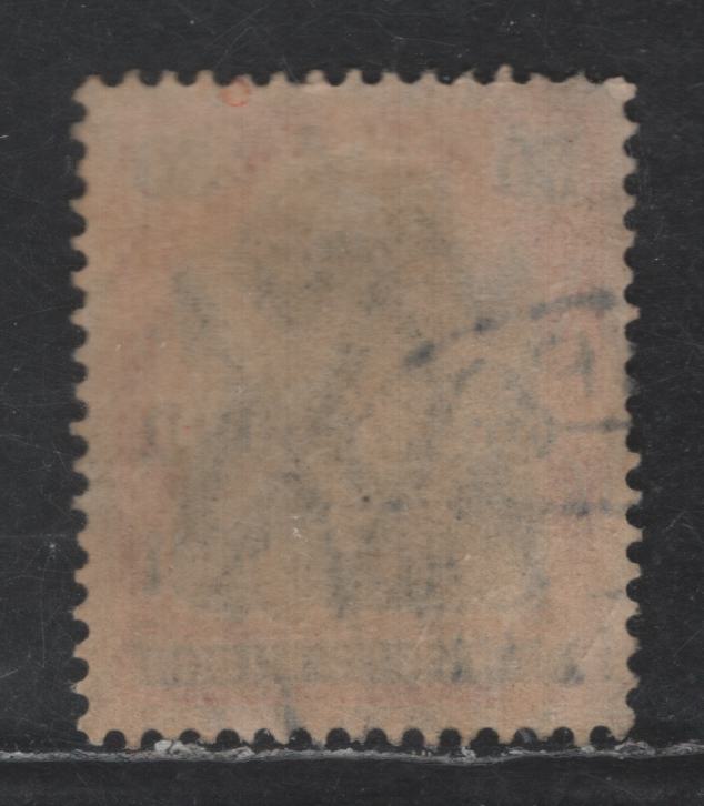 Lot 178 Poland MI#14a (SC# N14var) 30pf Orange & Black Portrait, 1916-1917 General Government Overprinted Issue, A Very Fine Used Single, Glossy Overprint, (Matte Is More Common On This Value)