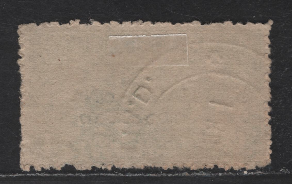Lot 260 India - Travancore Cochin SG#2f 1ca Green Scenery, 1949 Surcharge Issue, A Very Fine Used Single, Compound Perf 12.5 & 12
