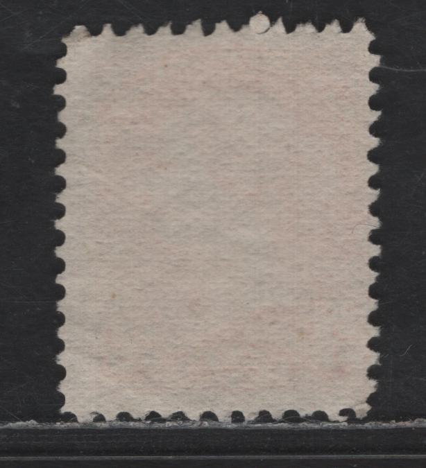 Lot 327 Canada #37iii 3c Deep Red Orange Queen Victoria, 1870-1893 Small Queen Issue, A Fine Used Single, Mid Montreal Printing, Paper MM-B, Perf 11.75x12, Position Dot