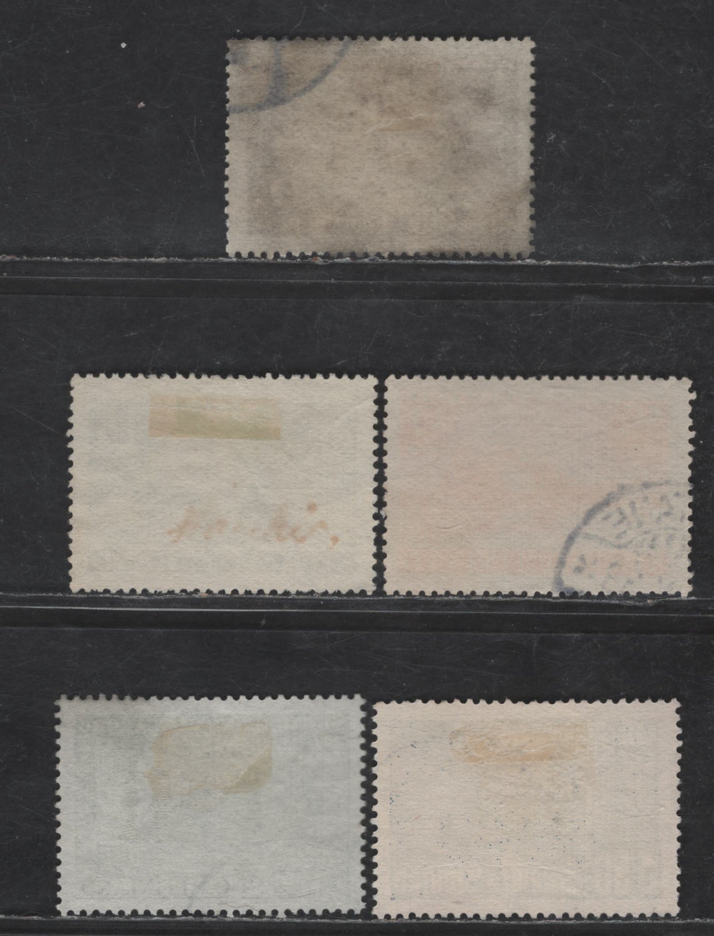 Lot 244 Finland #214, 216, 217, 226, 278 3 1/2m Dark Brown - 12m Deep Green, 1938 Tercentenary Of Delaware Settlement - 1948 200th Anniversary Of Sveaborg Fortress Issues, 6 Very Fine Used Singles