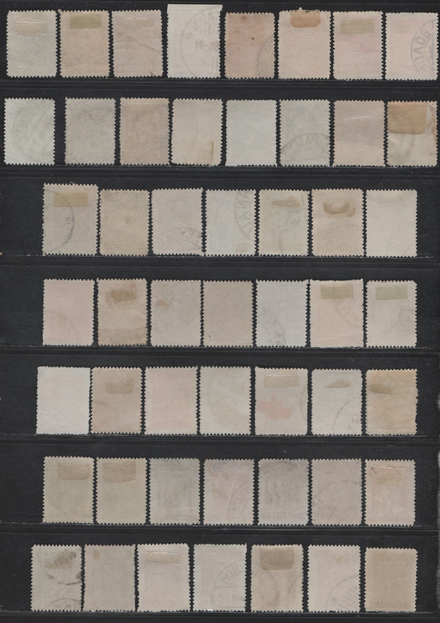 Lot 310 Greece #198, 200, 201, 202, 204, 205, 208, 215, 216, 217, 218, 219, 221, 221b, 222, 224,225 1L Green - 80L Violet Brown,19111-21 & 1913-23 Engraved & Lithographed Hermes Issues, 46 F & VF Used Singles With Numerous Shade Variations
