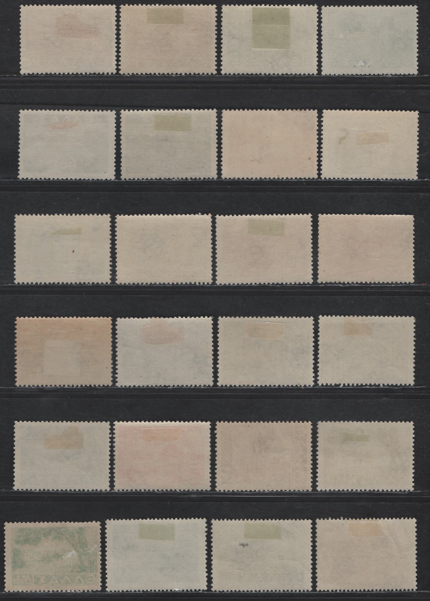 Lot 327 Greece #437/454 2d Red Brown - 5,000,000d Rose Brown, 1942-1944 Pictorial Issue, 24 F & VFOG Singles With Shade Varieties