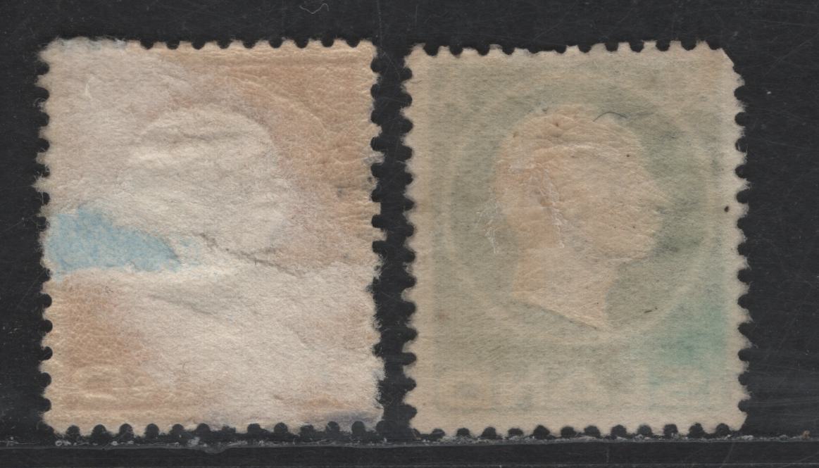 Lot 365 Iceland SC#93-94 10a, 20a Red & Pale Blue King Christian IX, 1912 Embossed King Christian IX Issue, 2 Fine & VF Used Singles