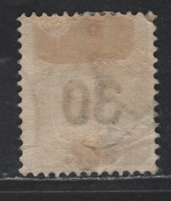 Lot 373 Iceland SC#137 30a on 50a Grey & Blue Black Surcharges, 1921-1925 Surcharges, A Fine Used Single