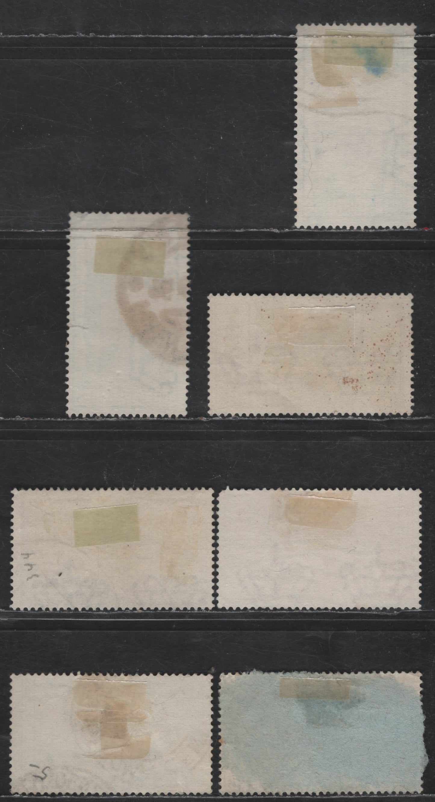 Lot 233 Italy SC#317-318, 326-327, 342-344 50c -50c Purple Annexation of Fiume - University, 1934-1935 10th Anniv of Annexation of Fiume - University Contests Issues, 7 Fine/Very Fine Used Singles