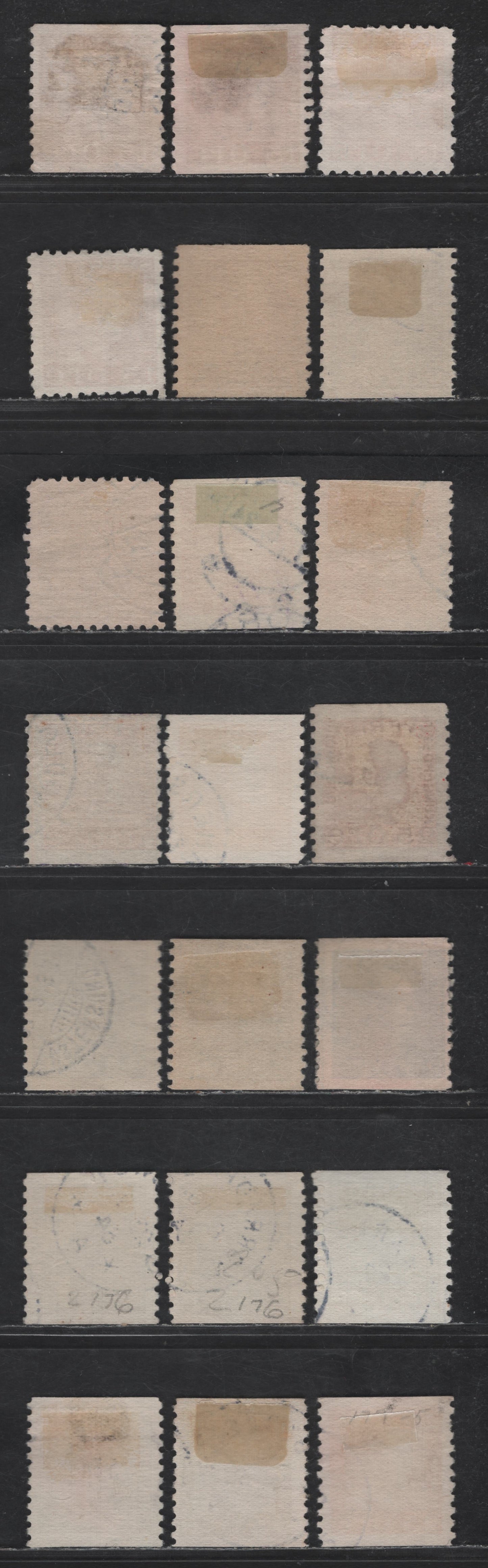Lot 346 Sweden SC#169-177 (Facit # 178,c, 179a, 192-193) 15o - 25o Brown - Orange King Gustav V, 1921-1936 King Gustav V Issue, 22 Fine/Very Fine Used Singles, Specialized Group Of Different Shades On Facit Listed Papers, Including Agrg, A1, A2 & A3