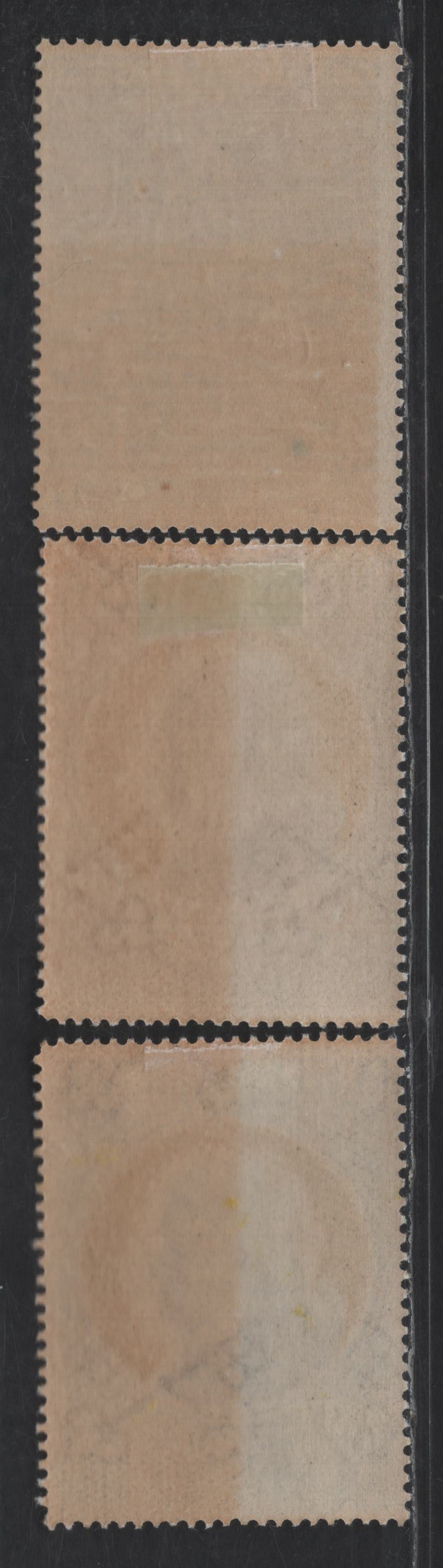 Lot 397 Vatican City #144, 147-148 55L Bright Blue - 115L Brown & Gold, 1951 Proclamation Of Roman Catholic Dogma - Pope Pius X Issues, 3 F & VF OG Singles