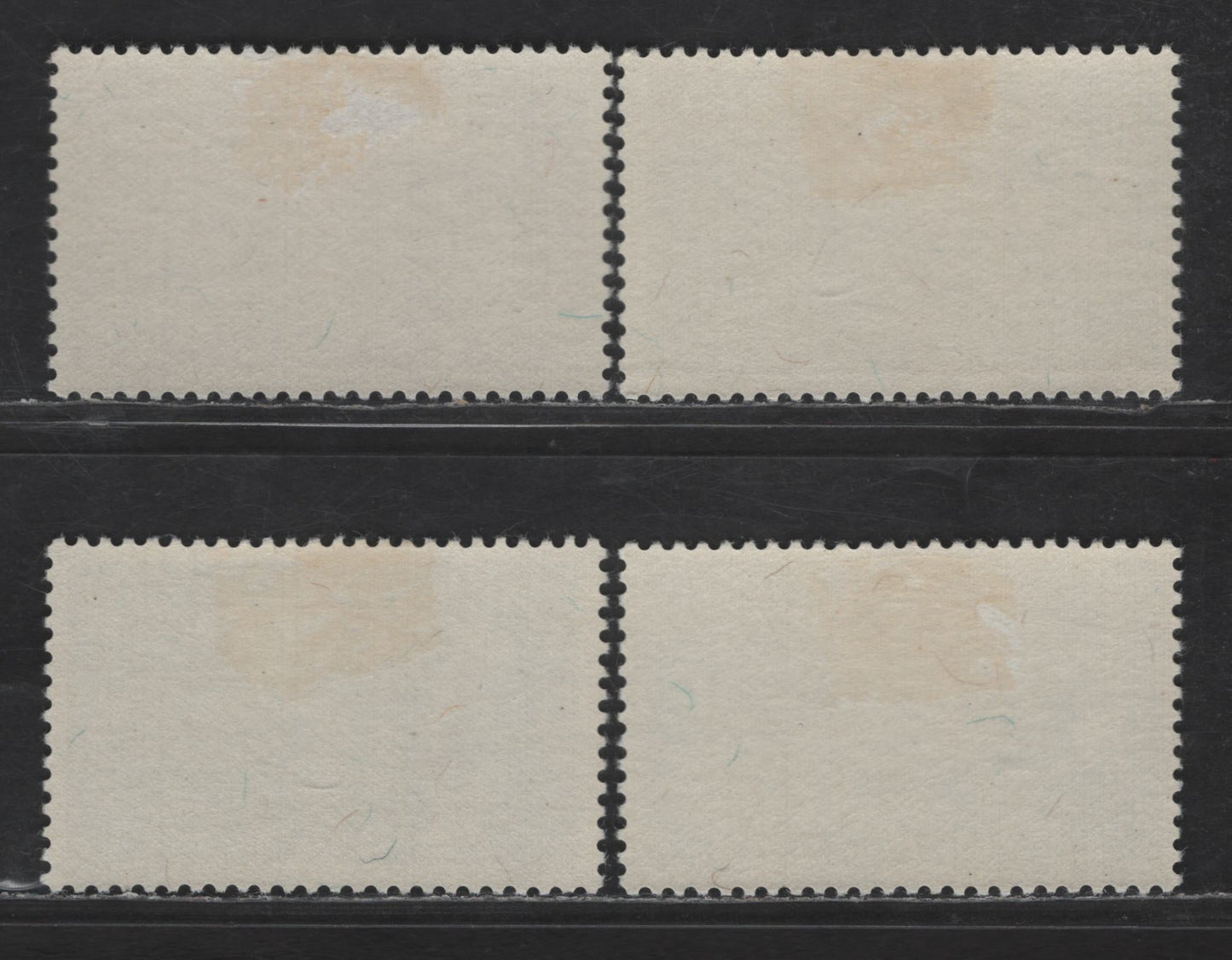 Lot 189 Luxembourg SC#242-245 1.50fr - 10fr Dark Carmine - Chocolate Patton's Grave - Gen. Patton, 1947 George S. Patton Jr Issue, 4 VFOG Singles