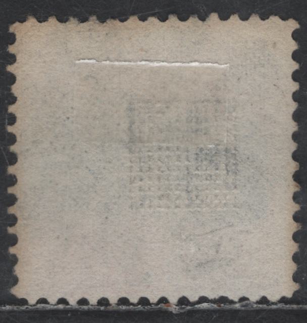Lot 165 (C) United States Of America SC#118 15c Brown & Blue Landing Of Columbus, 1869 Pictorial Issue, A Fine Used Single The Scarce Type I, Circle Of Wedges Cork Cancel