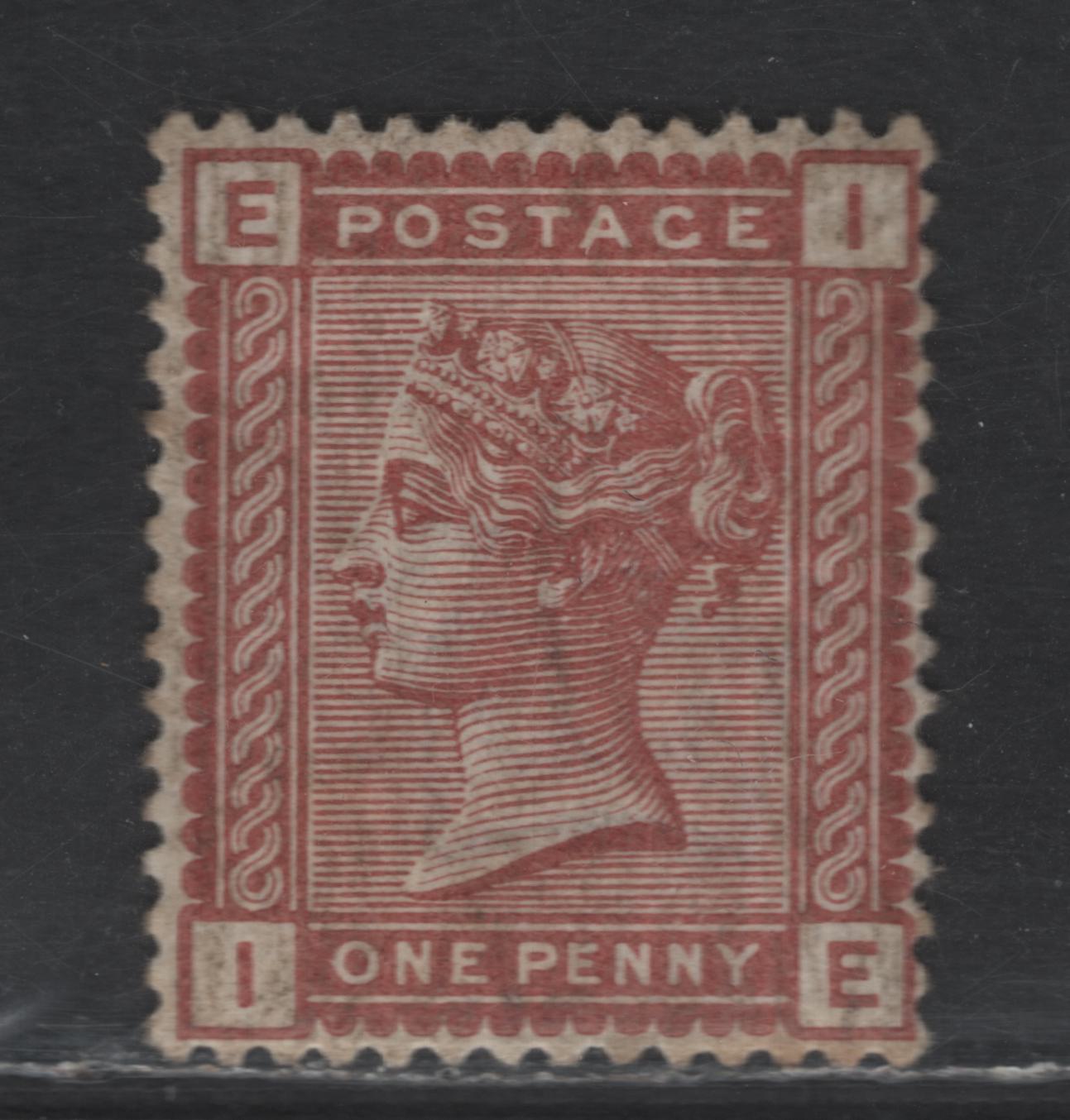Lot 124 (C) Great Britain SG#166 1d Venetian Red Queen Victoria, 1880-1881 Issue, A VFOG Single