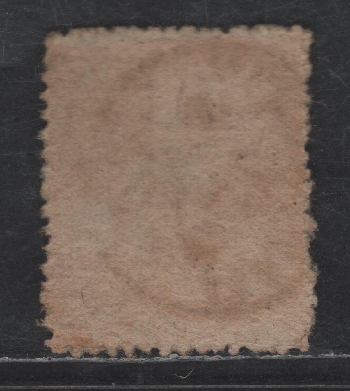 Lot 13 (C) Barbados SG#46 6d Orange Vermillion Britannia, 1870-1871 Chalon Heads Issue, A Very Fine Used Single, Rough Perf 14-16, Large Star Wmk