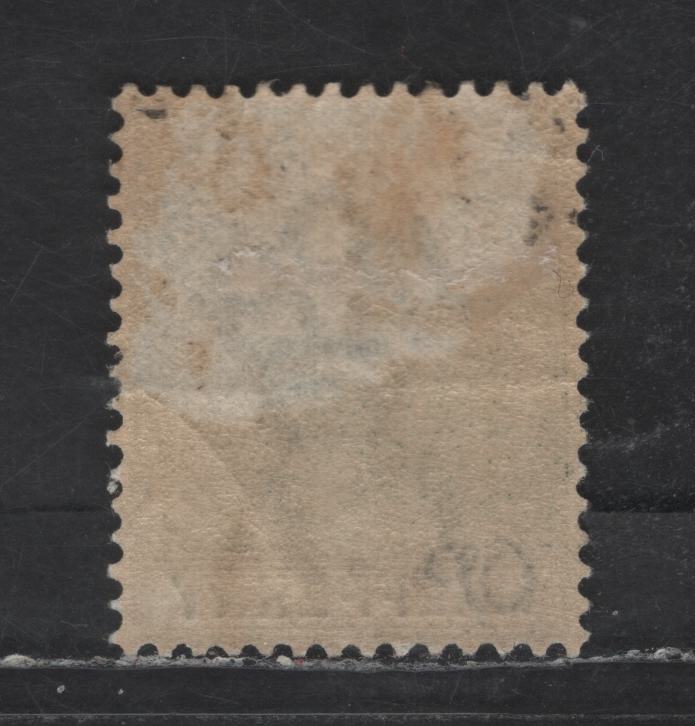 Lot 20 Barbados SG#89 1/2d Dull Green Queen Victoria, 1882-1886 Queen Victoria Keyplates Issue, A VFOG Single, Crackly Gum With Gum Wrinkles, Crown CA Wmk