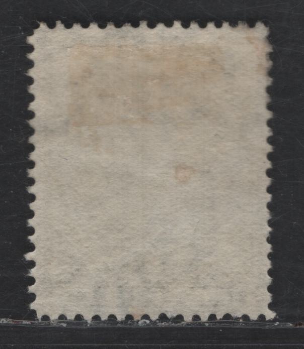 Lot 96 (C) Falkland Islands SG#9w 4d Gray Violet Queen Victoria, 1877-1879 Bradbury Wilkinson Engraved Queen Victoria Issue, A Fine Used Single, Crown CA Sideways Inverted Wmk
