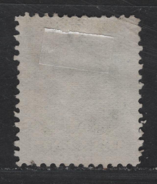 Lot 12 Newfoundland #27 10c Black Prince Albert, 1865-1894 First Cents Issue, A Good Used Single, Small Corner Crease At UL