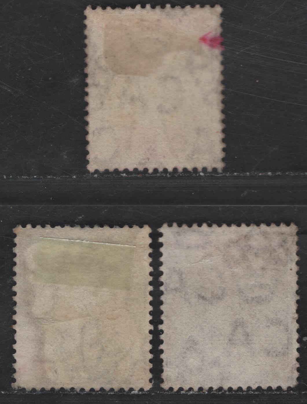 Lot 299 Northern Nigeria SG#20a, 21a, 25 1/2d - 6d Dull Purple & green - Dull Purple & Violet King Edward VII, 1905-1907 King Edward VII Issue, 3 Fine/Very Fine Used Singles, Multiple Crown CA Wmk, 1/2d & 2d On Chalky Paper, 6d On Ordinary.