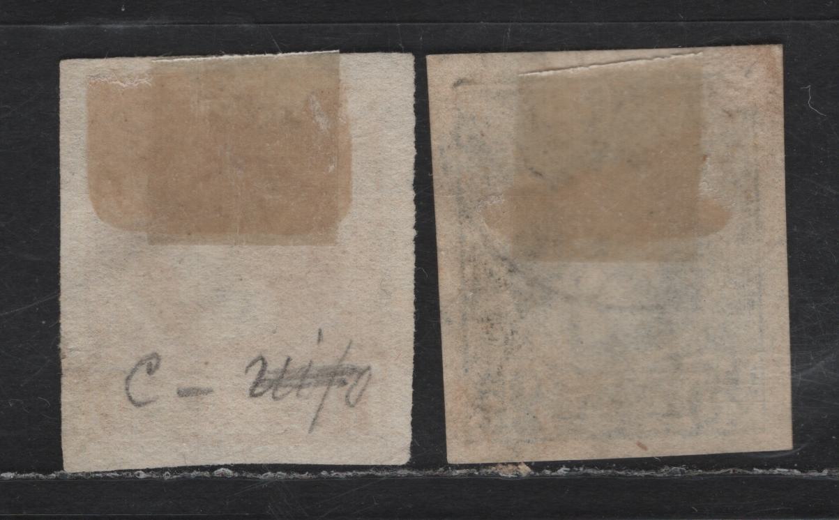 Lot 168 (C) Greece SC#93b, 95c 10l - 25c Dull Yellow - Bright Blue Small Hermes Head, 1889-1895 Small Hermes Head Issue, 2 Very Fine Used Singles, Athens Prints