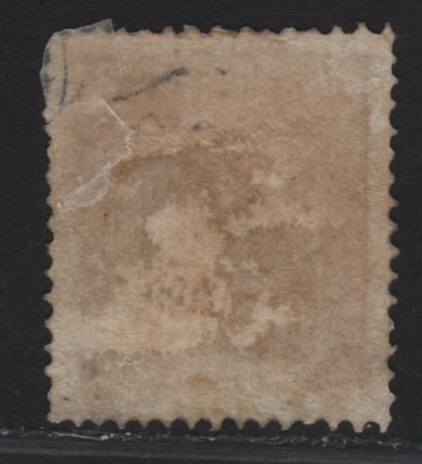 Lot 281 (C) Sweden SC#10a 24o Yellow Arms, 1858-1862 Arms Issue, An Ungraded Partly OG Single, Regummed Mint Example, Repaired Upper Right Corner