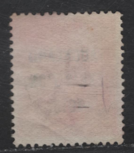 Lot 27 (C) New Zealand SG#413 1d Carmine Woman Standing, 1913 Auckland Exhibition Overpritned Issue, A Very Fine Used Single, De la Rue Paper