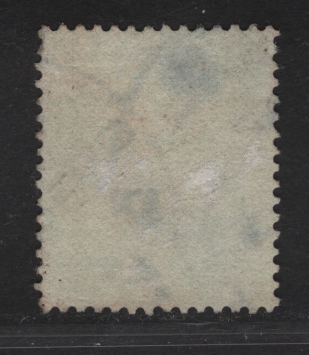 Nigeria SG#8e 1/- PaleGray & Black King George V, 1914-1929 KGV Imperium Keyplate Issue, Wmk Multiple Crown CA, A Fine Used Single, Pale Emerald Paper With Pale Olive Back