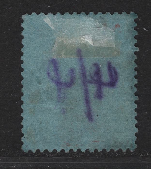 Nigeria SG#27 2/6 Deep Gray & Bright Scarlet King George V, 1921-1932 KGV Imperium Keyplate Issue, Wmk Multiple Script CA, A Very Fine Used Single, Gray Blue Paper