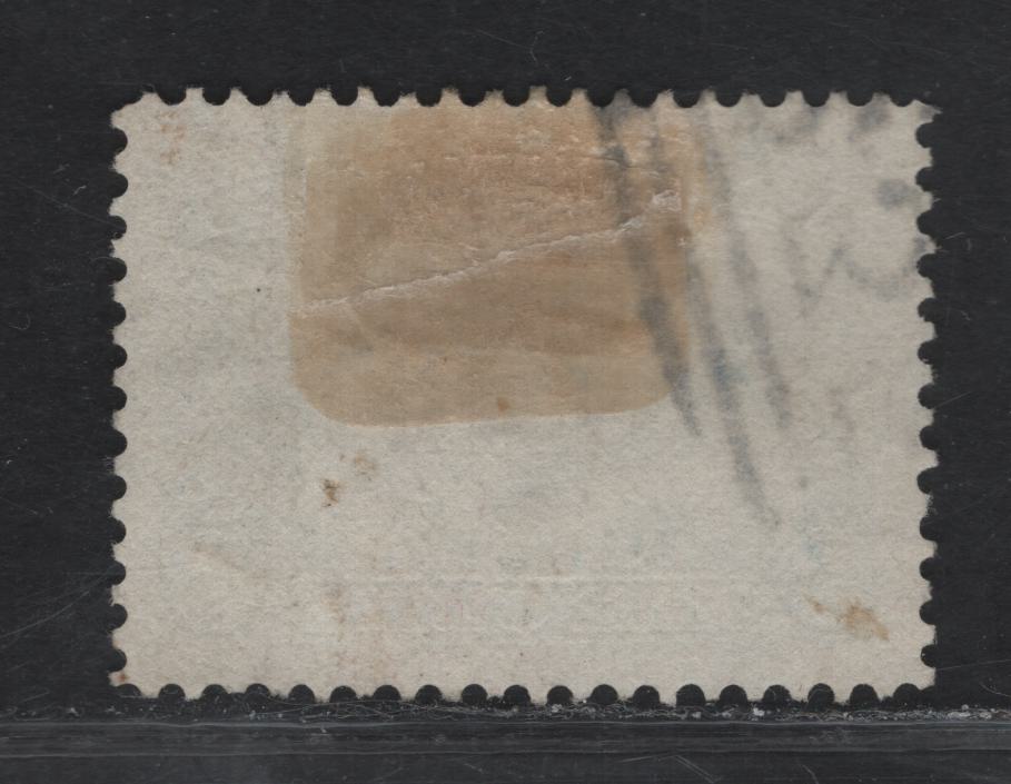 Lot 258 (C) Newfoundland #55 5c Bright Blue Harp Seal, 1880-1896 4th Cents Issue, A Very Fine Used Single, Paper Cents-D, Perf 12.25x12.1