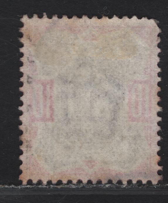 Lot 183 (C) Great Britain SC#137 (SG#254avar) 10d Slate Purple & Carmine - Pink King Edward VII, 1902-1910 King Edward VII Issue, De La Rue Printing, A Very Fine Used Single