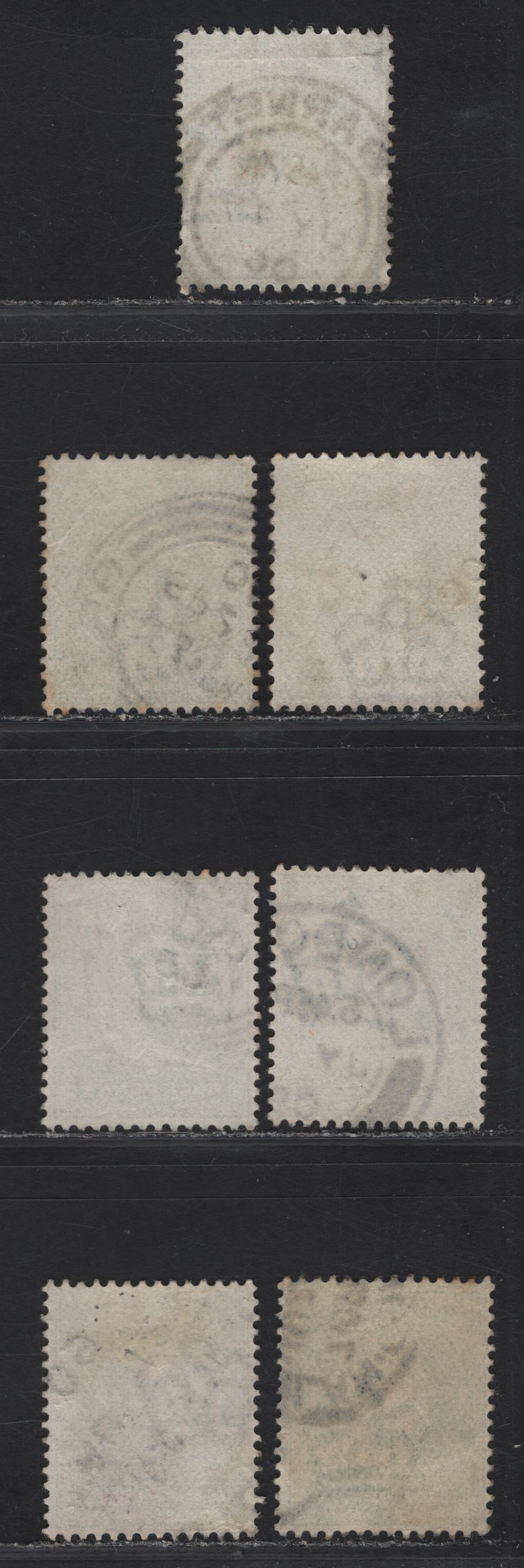 Lot 31 Great Britain SC143avar (SG#218var) 1/2d Yellowish Green King Edward VII, 1902-1910 King Edward VII Issue,  Fine/Very Fine Used Singles, Watermark Shifts.