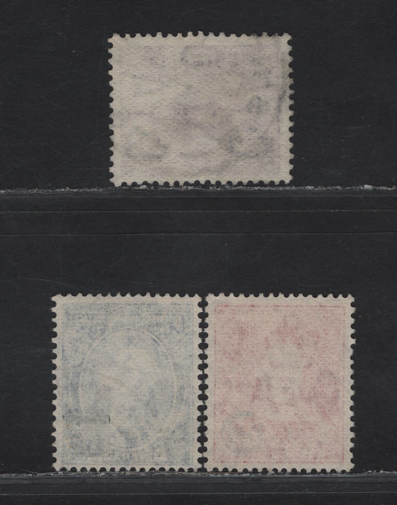 Lot 100 Australia SG#200-202 2.5d on 2d - 5.5d on 5d Scarlet - Purple King George VI - Merino Ram, 1941 Surcharge Issue, 3 Very Fine Used Singles.