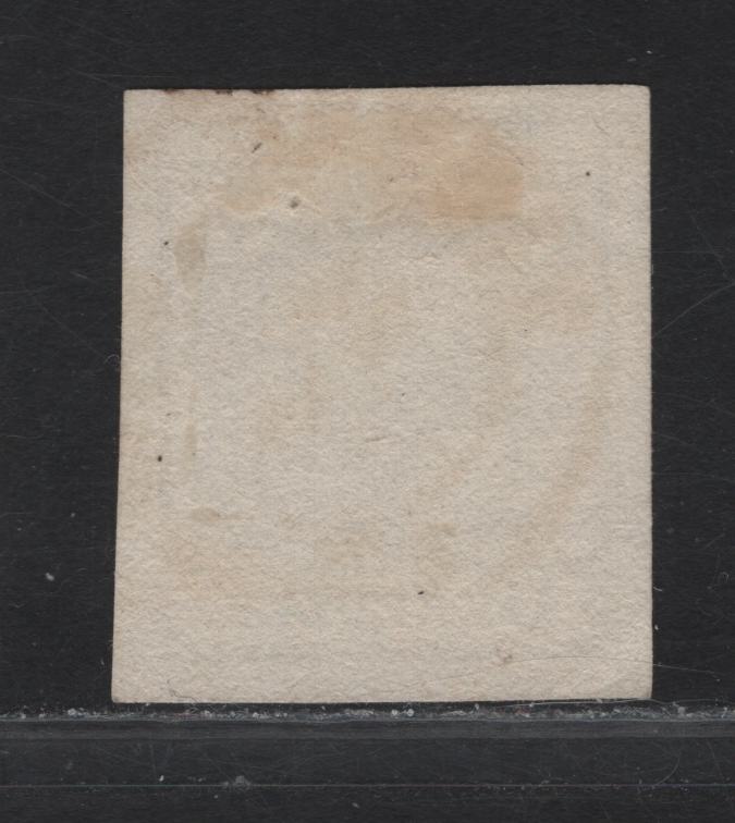 Lot 175 Slovakia SC#4 (Austria) 6kr Pale Brown Arms, 1850 Arms Issue, A Very Fine Used Imperf Single, SON Tirnaw Cancel, Thick Paper, Type II