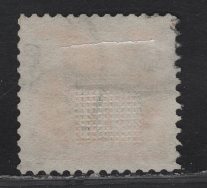 Lot 224 United States SC#116 10c Yellow Shield & Eagle, 1869 Pictorial Issue, A Very Fine Used Single