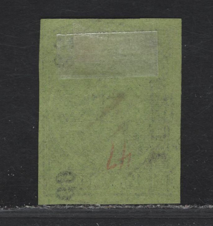 Lot 88 Mexico SC#59 12c Black on Green Hidalgo, 1868 Hidalgo Issue, A Very Fine Used Imperf Single