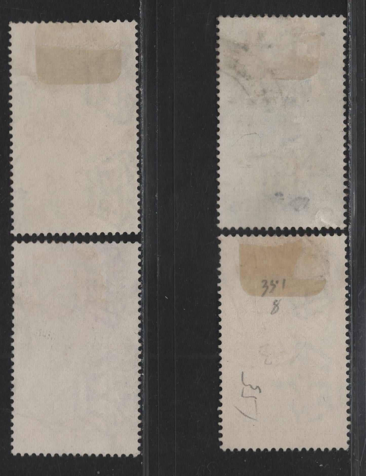 Lot 77 Italy SC#349-352 20c - 1.25l Rose Red - Dark Blue Vincenzo Bellini - Bellini's Villa, 1935 Bellini Issue, 4 Fine/Very Fine Used Singles, All With 1935 Dated Cancels