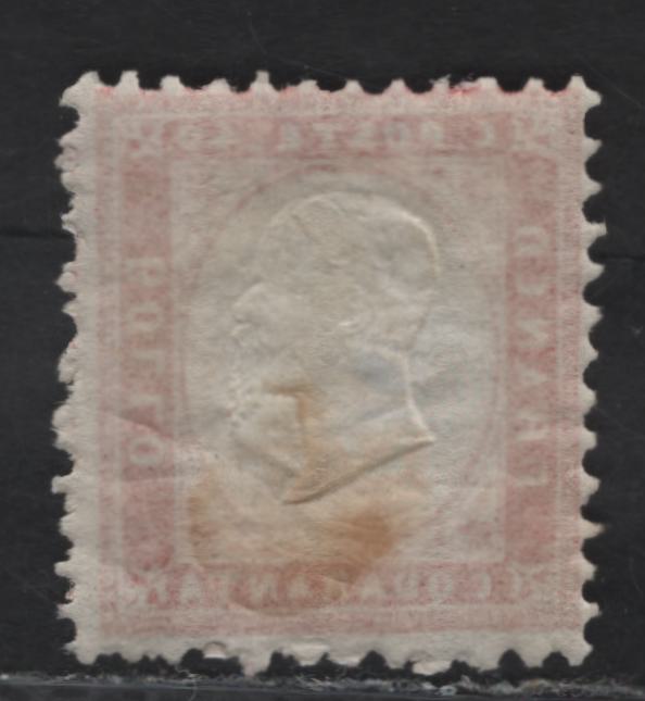 Lot 13 Sicily SC#20 40c Red Victor Emmanuel II, 1862 Perforated Victor Emmanuel II Issue, A FOG Single, Perf 11.5x12