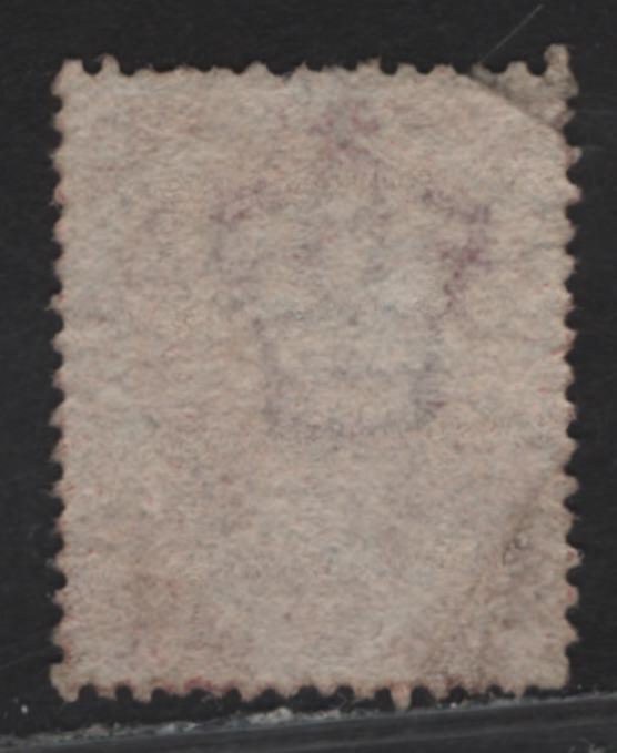 Lot 136 (C) Great Britain SG#52 1.5d Lake Red Queen Victoria, 1870 Line Engraved Issue, A Good Used Single, Plate 3, Face Free Cancel, Diagonal Crease.