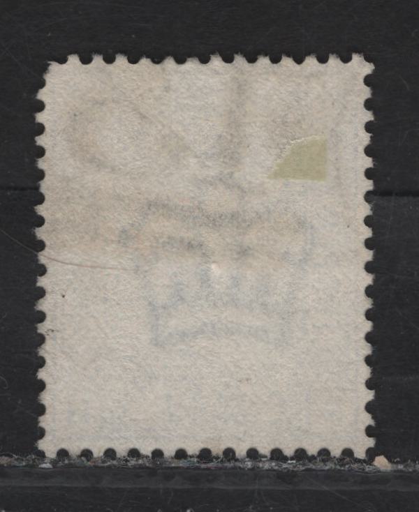 Lot 152 Great Britain SG#157 2.5d Blue Queen Victoria, 1880-1883 Surface Printed Issue, A Very Fine Used Single, Plate 21, Large Colored Corner Letters, Imperial Crown Wmk.