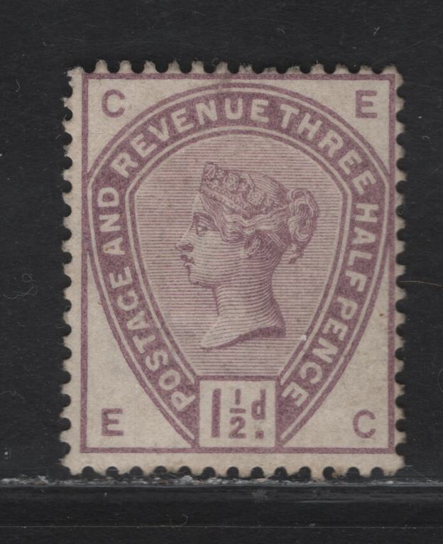 Lot 169 Great Britain SG#188 1.5d Lilac Queen Victoria, 1883 Lilac & Green Issue, A FOG Single