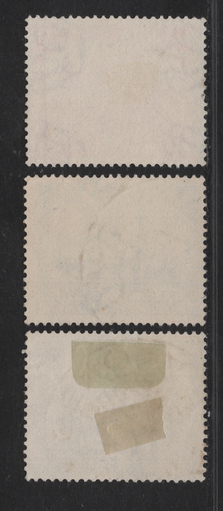 Lot 250 Italy SC#410-412 20c - 1.25l Rose Red - Deep Blue Wood Burning Engine & Streamlined Electric Engine, 1939 Railway Centenary Issue, 3 Very Fine Used Singles